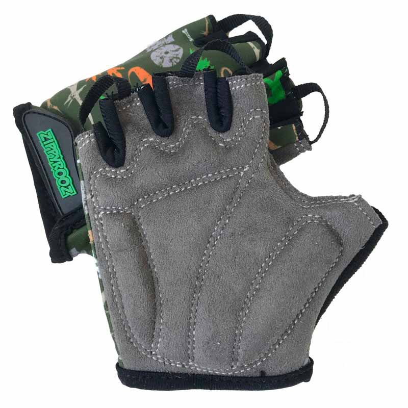 ZippyRooz Dinosaur Kids Bike Gloves