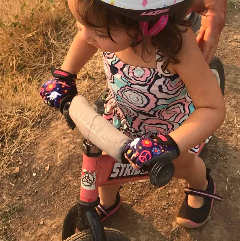 ZippyRooz Kids Bike Gloves