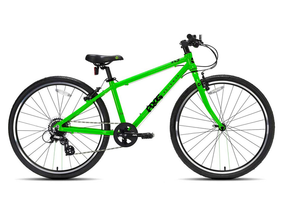 Frog Bikes Frog 69 8-Speed 26 inch Kids Bicycle in Green