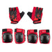 Kidzamo Flame Elbow/Knee Pad & Glove Set