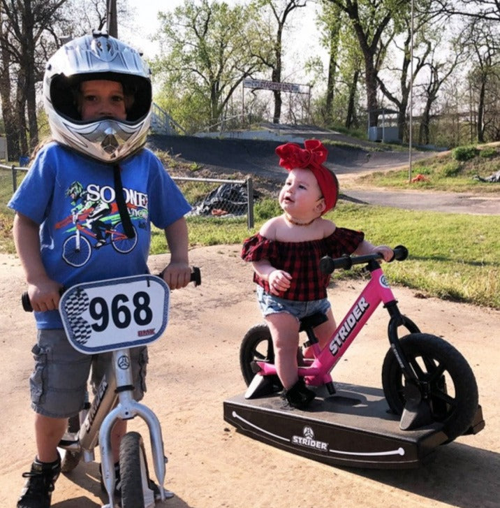 Strider 12 Sport 2-In-1 Rocking Bike (Balance Bike + Rocking Base
