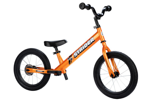 Strider 14x Sport Balance Bike with Pedal Kit in Totally Tangerine