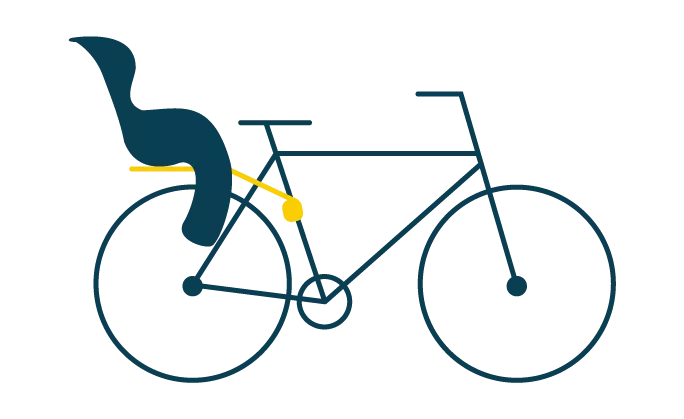 Bellelli B-One Frame Mounted Child Carrier